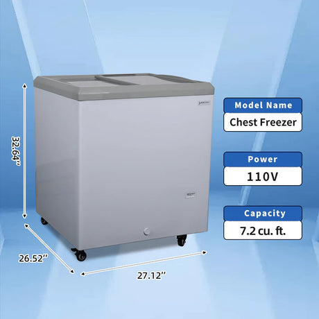 horizontal freezer