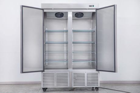 46 Commercial Refrigerator Stainless Steel 05