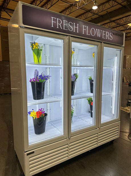 72 Inch Three Glass Door Refrigerator 02