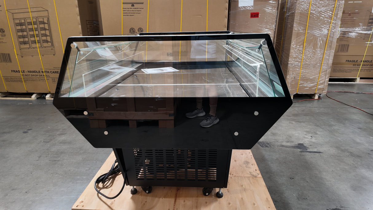 HORIZONTAL AIR CURTAIN SELF-CONTAINED MERCHANDISER