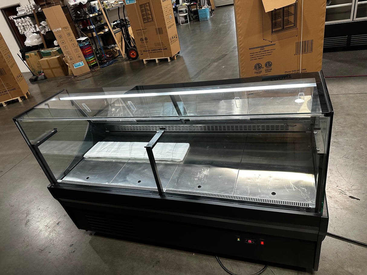 Model (4T72) 77'' wide Full Service Deli Case