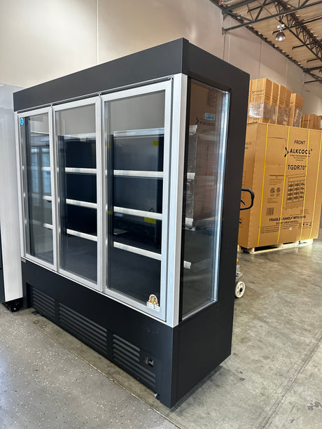 OFC78 Three Glass Door Merchandiser Cooler 05