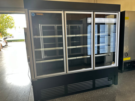 OFC78 Three Glass Door Merchandiser Cooler 04