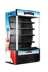 glass display cooler refrigerator 01